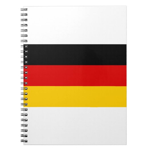 Duitsland - vlag Duitsland Notitieboek (Voorkant)