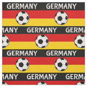 Duitsland Vlag Football Stof