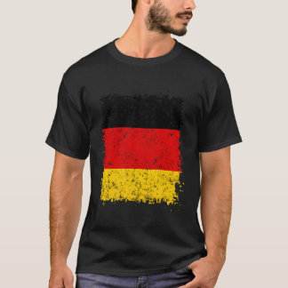  Duitsland Vlag Grunge T-shirt