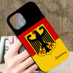 Duitsland Vlag hoesje, Duitsland mode / sport iPhone 15 Case