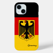 Duitsland Vlag hoesje, Duitsland mode / sport Case-Mate iPhone Case (Achterkant)