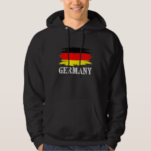  Duitsland Vlag I Love Germany Hoodie