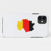 duitsland vlag kaart duitsland Case-Mate iPhone case (Achterkant (horizontaal))