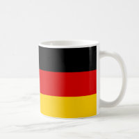 Duitsland Vlag Keramische Mok
