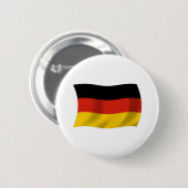 Duitsland Vlag Knop Ronde Button 5,7 Cm (Voorkant /achterkant)