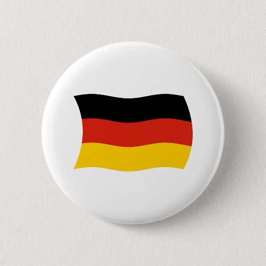 Duitsland Vlag Knop Ronde Button 5,7 Cm (Voorkant)
