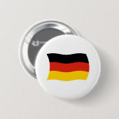 Duitsland Vlag Knop Ronde Button 5,7 Cm (Voorkant /achterkant)