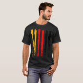 Duitsland vlag liefde trotse duitse mensen BACKPRI T-shirt (Voorkant volledig)