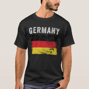 Duitsland Vlag Noodlijdende Mannen Vrouwen Kinder  T-shirt