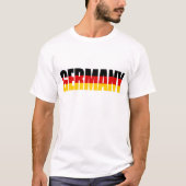 DUITSLAND Vlag T-shirt (Voorkant)