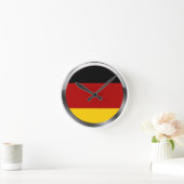 Duitsland vlag van de duitse Duitse vlag Ronde Klok (Huis)