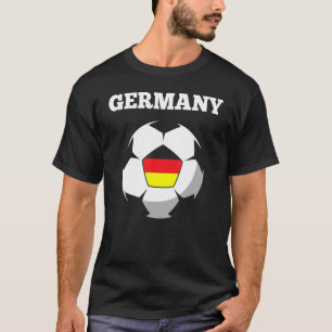 Duitsland vlag verst Engeland retrovlag T-shirt