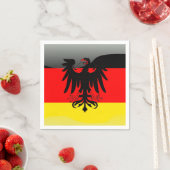 Duitsland vlag-Wapen Servetten (Insitu)