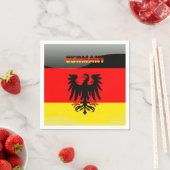 Duitsland vlag-Wapenschild Papieren servetten (Insitu)