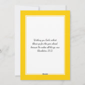 DUITSLAND VLAG| Weihnachtspudding| Festisch Feestdagenkaart (Achterkant)