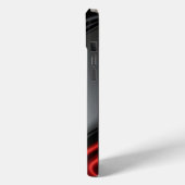 Duitsland vlag zijde textuur Case-Mate iPhone case (Achterkant / Links)