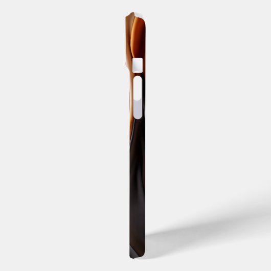 Duitsland vlag zijde textuur Case-Mate iPhone case (Achterkant / Links)