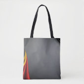 Duitsland vlag zijde textuur tote bag (Voorkant)