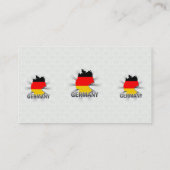 Duitsland - Vlaggenkaart 2.0 Visitekaartje (Achterkant)