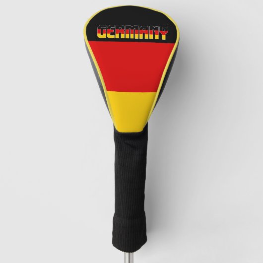 Duitsland vlaggetisch patriottisch golfheadcover (Voorkant)