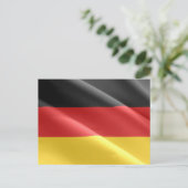 Duitsland - Vlaggolving - Briefkaart (Staand voorkant)