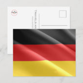 Duitsland - Vlaggolving - Briefkaart (Voorkant / Achterkant)