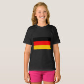 Duitsland Vlagontwerp T-shirt (Voorkant volledig)