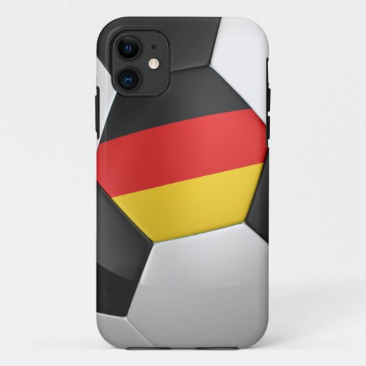 Duitsland Voetbal Case-Mate iPhone Case (Achterkant)