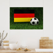 Duitsland Voetbal Poster (Keuken)