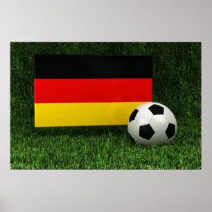 Duitsland Voetbal Poster