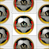 Duitsland Voetbal Stof (Delen)