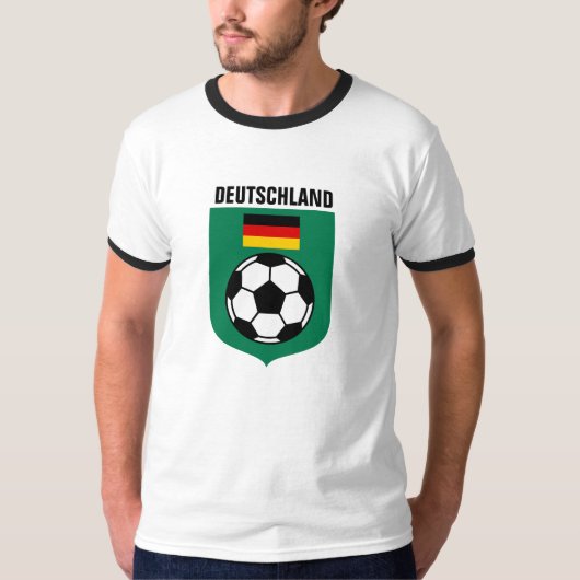 Duitsland Voetbal T-shirt (Voorkant)
