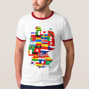 Duitsland — Voetbalkaart 2006 T-shirt