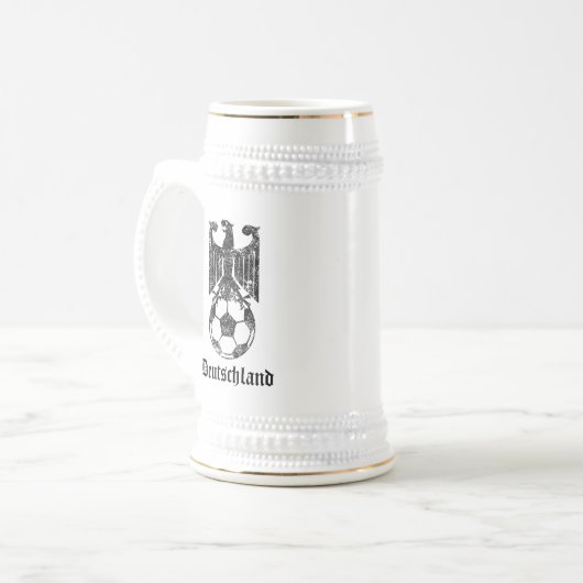 Duitsland Voetbalnatie Bierpul (Voorkant links)