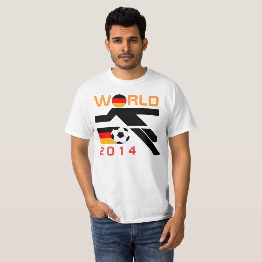 Duitsland voetbalteam T-Shirt (Voorkant volledig)