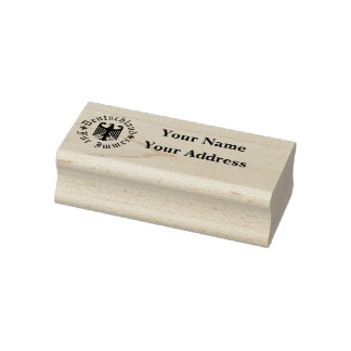 Duitsland voor altijd/ zwarte adelaar/ retouradres rubberstempel