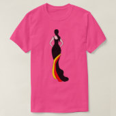Duitsland Vrouw T-shirt (Design voorkant)