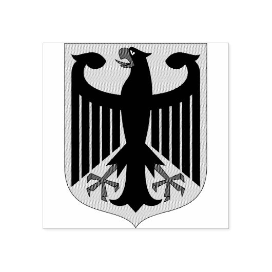 Duitsland wapen rubber stempel (Afrduk)