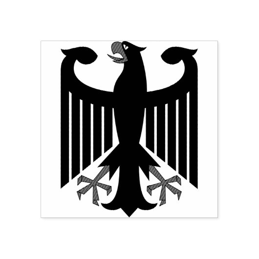 Duitsland wapen rubber stempel (Afrduk)