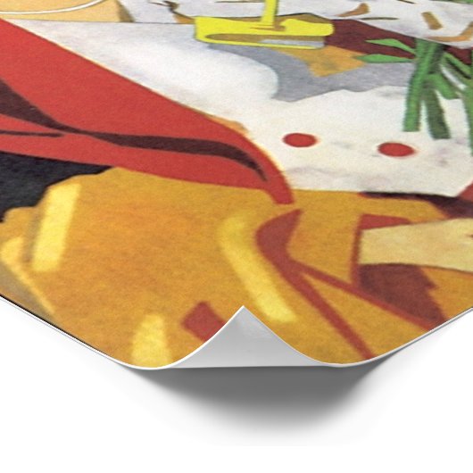 Duitsland wil je Poster voor reizen zien (Hoek)