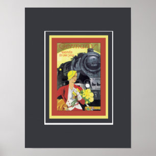 Duitsland wil je  zien poster