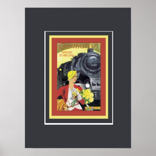 Duitsland wil je  zien poster (Voorkant)