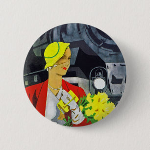 Duitsland wil je zien ronde button 5,7 cm