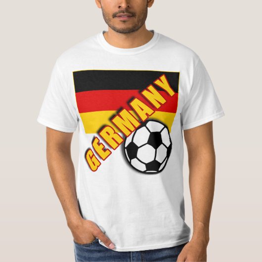 DUITSLAND World Soccer Fan Tshirts (Voorkant)