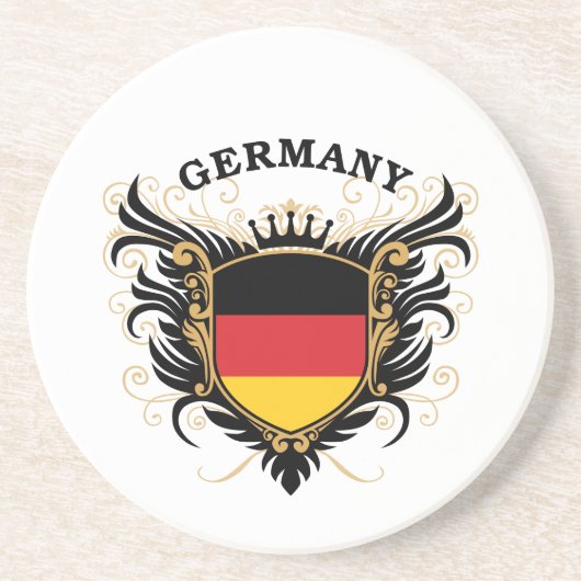 Duitsland Zandsteen Onderzetter (Voorkant)