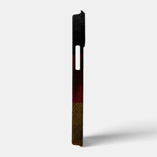 Duitsland zijde vlag Case-Mate iPhone case (Achterkant / Rechts)