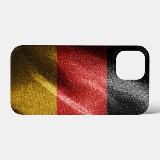 Duitsland zijde vlag Case-Mate iPhone case (Achterkant (horizontaal))