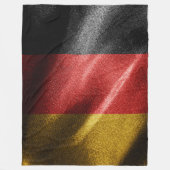 Duitsland zijde vlag fleece deken (Voorkant)