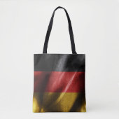 Duitsland zijde vlag tote bag (Voorkant)
