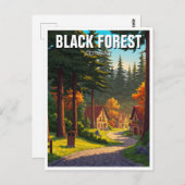 Duitsland Zwarte Woud Reizen Briefkaart